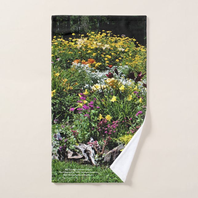 Mittlere Sommer-Garten-Farben! Handtuch (Handtuch)