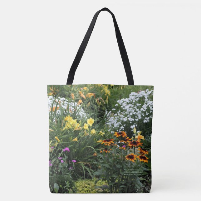 Mittlere Sommer-Gärten Tasche (Vorderseite)