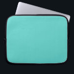 Mittlere Türkisfarben Schlicht Laptopschutzhülle<br><div class="desc">Weiblichkeit,  griechischer Farbstil. Ein Türkis steht für Ruhe,  Kreativität und emotionales Gleichgewicht. Zweifellos ist es ein attraktiver,  modischer,  bezaubernder Look. 
Schön,  es zu haben und um Sie herum zu existieren.</div>