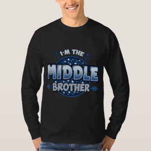 Mittlerer Bruder Geschwister Mittelkind T-Shirt