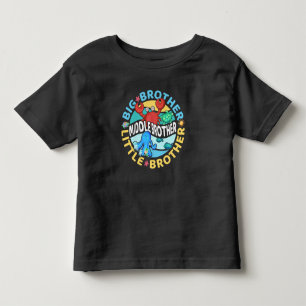 Mittlerer Bruder ist ein Groß und Kleiner Bruder Kleinkind T-shirt