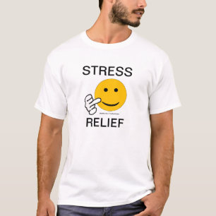 Mittlerer Finger-Druck-Entlastungs-Shirt T-Shirt