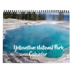 Mittlerer Größe Yellowstone Park Kalender
