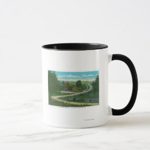 Mittlerer Raviner Blick auf das Schlachtfeld von S Tasse