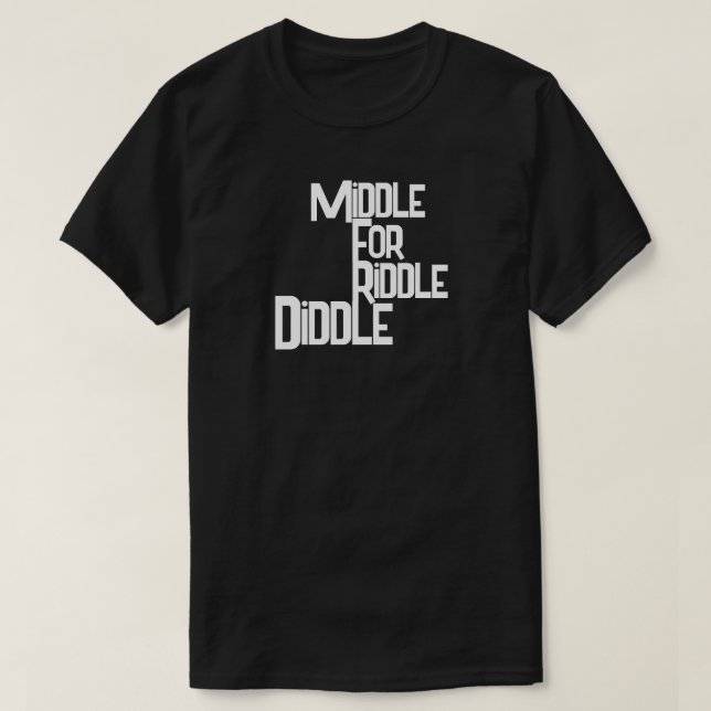 Mittlerer T - Shirt für die Dockingdiddle (Design vorne)