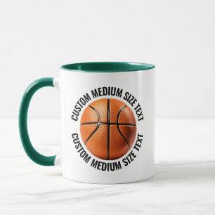Mittlerer Text H. GREEN Combo 11oz Individueller B Tasse