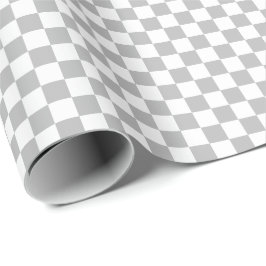 Mittleres graues und weißes geschenkpapier