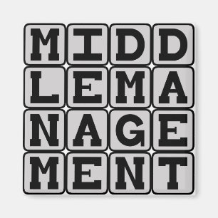 Mittleres Management, Unternehmensstrohmann Magnet