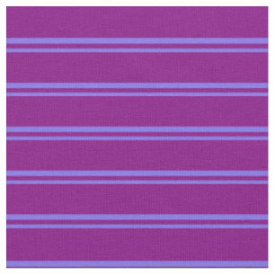 Mittleres Schiefer Blau und Lila gestreiftes Muste Stoff