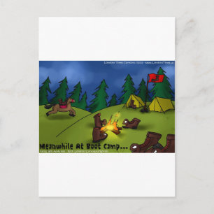 Mittlerweile bei Boot Camp Funny Tees Cards Gifts Postkarte