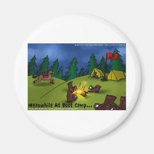 Mittlerweile @ Boot Camp Funny T-Shirts Karten Ges Magnet