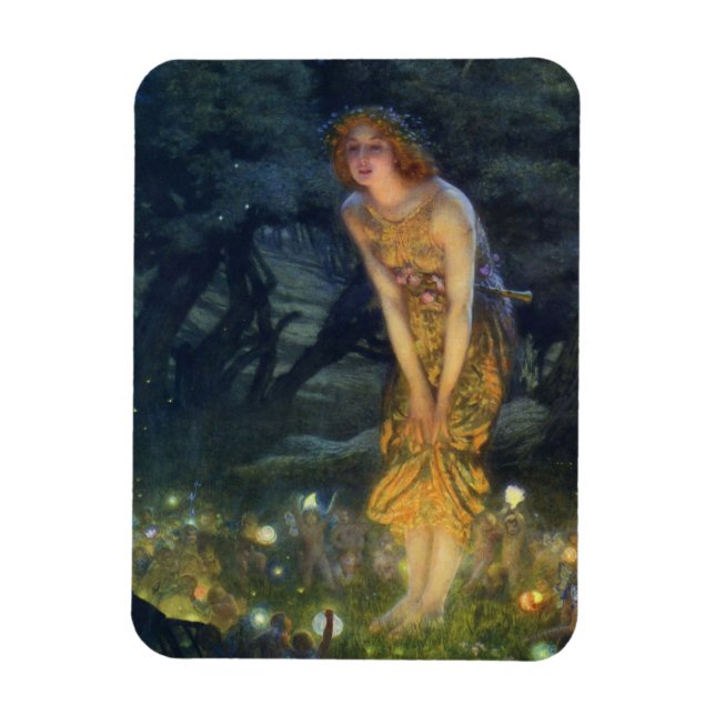 Mittsommer Eve Fine Art Magnet (Vertikal)