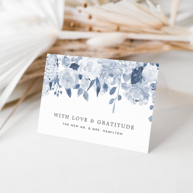 Mittsommer Floral Personalisiert Vielen Dank Dankeskarte (Von Creator hochgeladen)