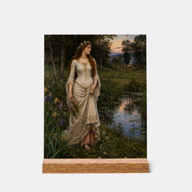 Mittsommerabend Acrylschild (Vorderseite)