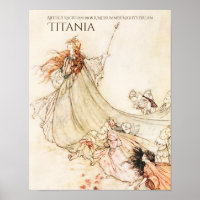 Mittsommerabend Traum Titania Arthur Rackham