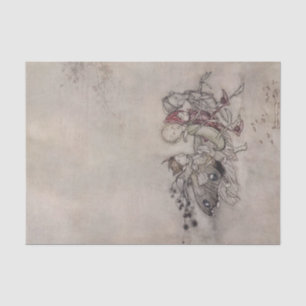 „Mittsommerfeen“ von Arthur Rackham Seidenpapier