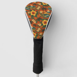 Mittsommerliche hawaiianische Hemden im Mid-Centur Golf Headcover