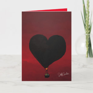 Mittwoch Adams inspiriert Valentintagskarte Karte