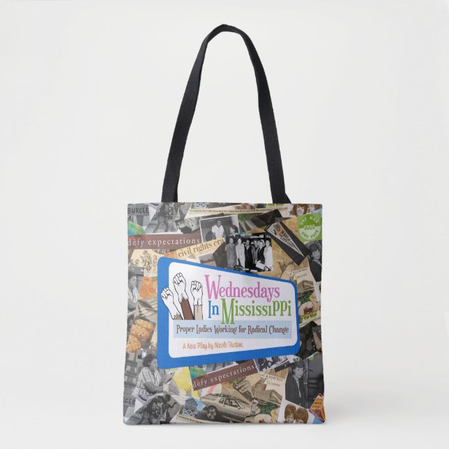 Mittwoch in Mississippi und Pipeline-Tasche Tasche (Vorderseite)