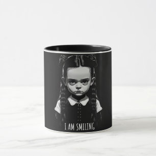 Mittwoch Stimmung Pilow - ich lächle Cushion Tasse