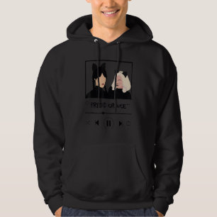 Mittwoch Und Enid verfolgen Freund oder Weh Hoodie