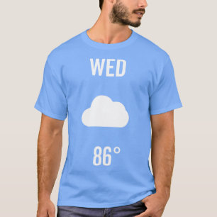 Mittwoch Wetterkostüm T-Shirt