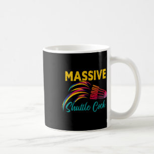 Mive Shuttle Funny Dminton 2 Kaffeetasse