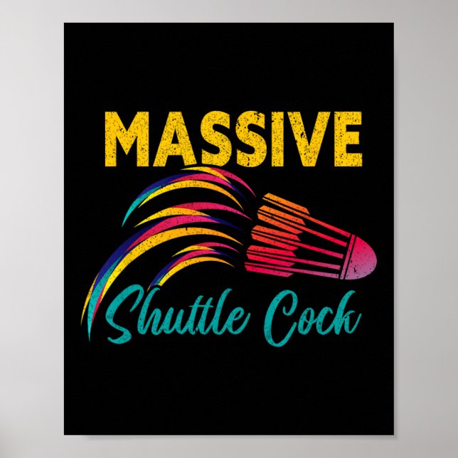 Mive Shuttle Funny Dminton 2 Poster (Vorne)