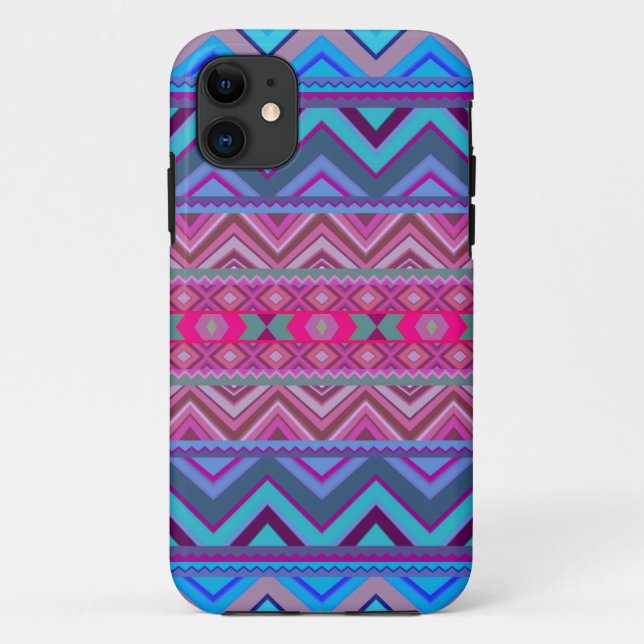 Mix #128 - Aztec Design Case-Mate iPhone Hülle (Rückseite)