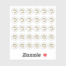 Mix Beef Fish Wedding Place Meal Choice  Aufkleber