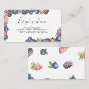 Mix-Beere - Dusche anzeigen Begleitkarte