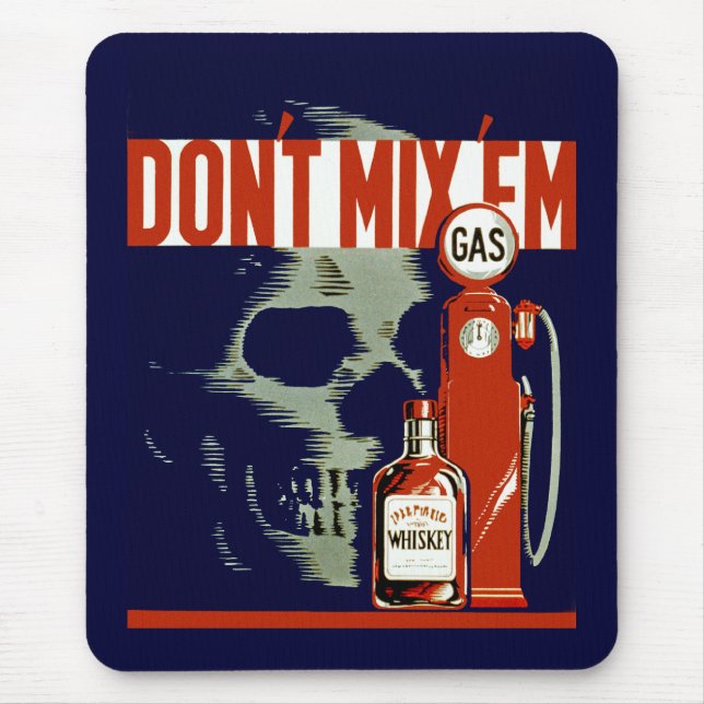 Mix Em nicht Mousepad (Vorne)