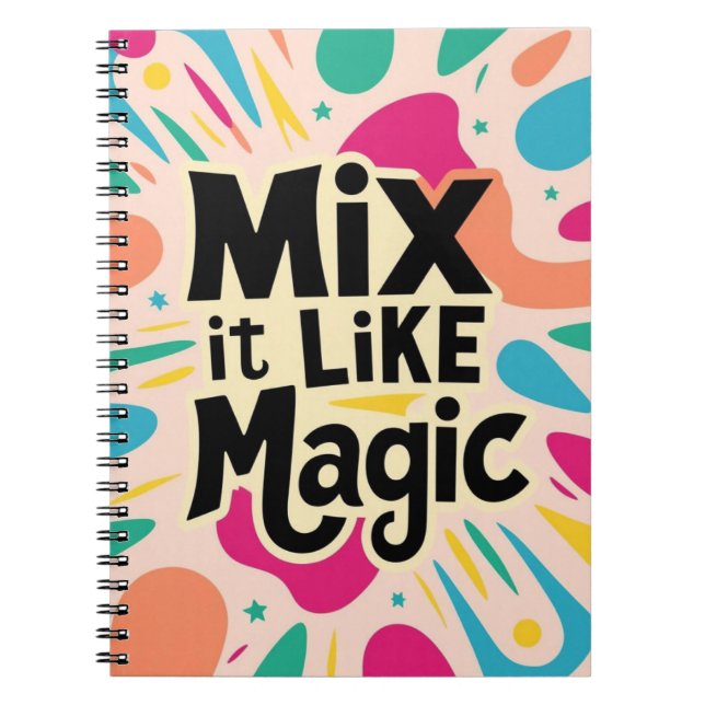 Mix It like Magic Notizblock (Vorderseite)