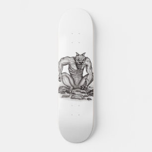 Mix-Kreatur - Troll, Golem und Teufel Skateboard