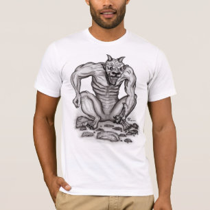 Mix-Kreatur - Troll, Golem und Teufel T-Shirt