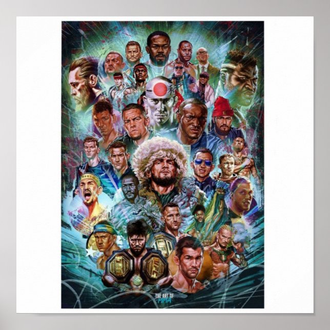 Mix Martial Art cool  Poster (Vorne)