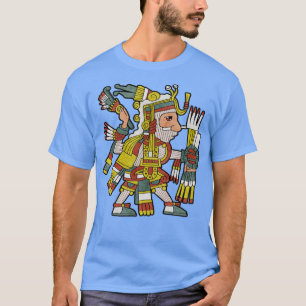 Mixcoatl Aztec God Cloud Serpent Mayan Inca Toltec T-Shirt