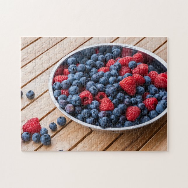 Mixed Berries Raspberry Blueberry (Horizontal)
