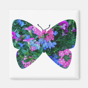 Mixed Blume Butterfly Magnet