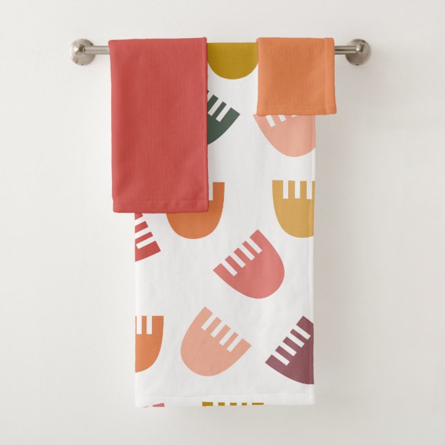 Mixed Boho Blume Badehandtuch Set (Insitu)