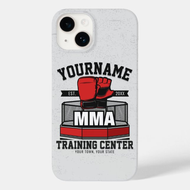 Mixed Martial Arts ADD NAME MIXED MARTIAL ARTS Fig Case-Mate iPhone 14 Hülle (Rückseite)
