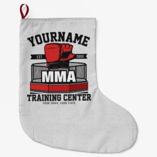Mixed Martial Arts ADD NAME MIXED MARTIAL ARTS Fig Großer Weihnachtsstrumpf