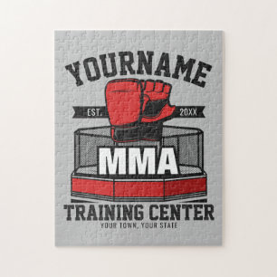 Mixed Martial Arts FÜGE NAMEN HINZU MMA Kampftrain