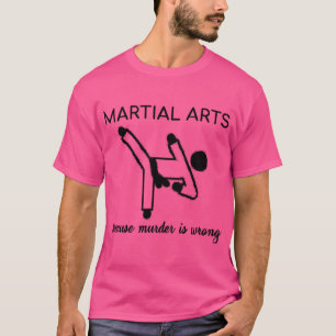 Mixed Martial Arts für Kampfkunst Karate Jiu Jitsu T-Shirt