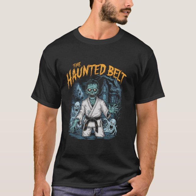 MIXED MARTIAL ARTS Halloween Martial Artist Trick  T-Shirt (Vorderseite)
