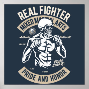 MIXED MARTIAL ARTS Kämpferplakat Poster
