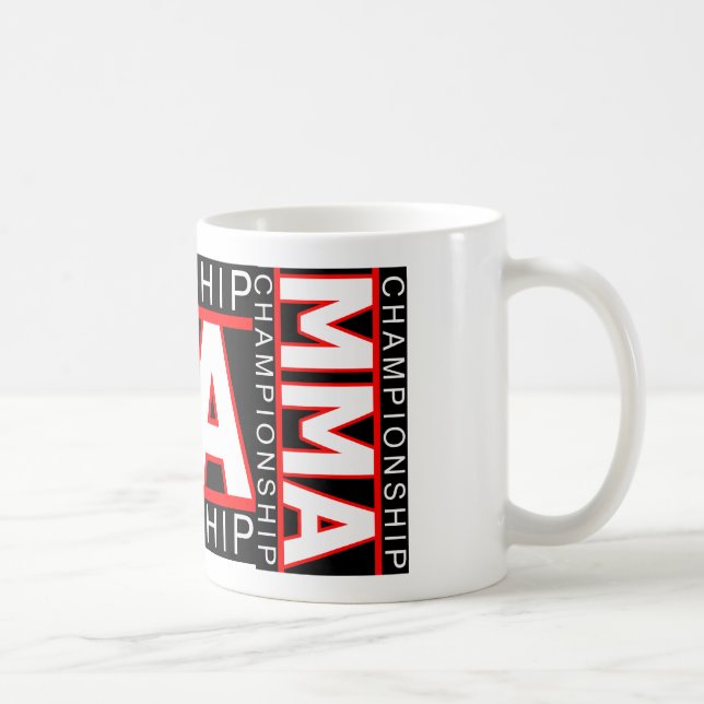 MIXED MARTIAL ARTS-MEISTERSCHAFTS-TASSE KAFFEETASSE (Rechts)
