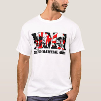 MIXED MARTIAL ARTS Mischkriegskunst-Japanflagge u. T-Shirt