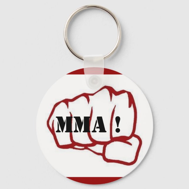 MIXED MARTIAL ARTS Schlüsselanhänger (Vorderseite)