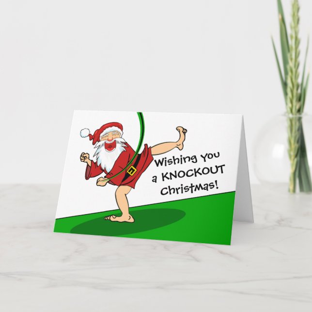 MIXED MARTIAL ARTS Weihnachten mit Weihnachten und (Vorderseite)